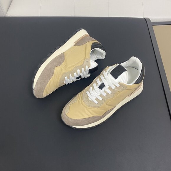 Dunhill Mens Lace-Up Waterproof Sneakers Yellow main image 4